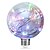 Χαμηλού Κόστους LED Λάμπες με Νήμα Πυράκτωσης-1 τεμ 3 W LED Λάμπες Πυράκτωσης 250 lm E27 G95 33 LED χάντρες Ενσωματωμένο LED Έναστρος Μπλε Ροζ 85-265 V / RoHs / CE
