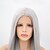 cheap Synthetic Lace Wigs-Synthetic Lace Front Wig Straight Straight Lace Front Wig Long Grey Synthetic Hair Women&#039;s Gray