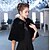 cheap Wraps &amp; Shawls-Sleeveless Capelets Faux Fur Wedding / Party / Evening Women&#039;s Wrap With Lace-up