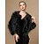 cheap Wraps &amp; Shawls-Long Sleeve Coats / Jackets Faux Fur Wedding / Party / Evening Women&#039;s Wrap With