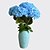 זול פרח מלאכותי-פרחים מלאכותיים 1 ענף סגנון מודרני הורטנזיות פרחים לשולחן