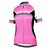 cheap Women&#039;s Cycling Clothing-Arsuxeo Women&#039;s Short Sleeve Cycling Jersey Summer Polyester Red Patchwork Bike Jersey Top Road Bike Cycling Breathable Anatomic Design Quick Dry Sports Clothing Apparel / Stretchy / Back Pocket