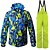 voordelige Ski-kleding-Wild Snow Heren Ski-jack &amp; broek Skiën Wandelen Meerdere Sporten Winddicht Warm Ventilatie Polyester Sportoutfits Skikleding / Winter