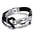 voordelige Herenarmbanden-Heren Armband Klassiek meetkundig Sporten Modieus Titanium Staal Armband sieraden Zilver Voor Lahja Dagelijks