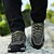 voordelige Herensportschoenen-Heren Suede schoenen Comfort schoenen Lente ulko- Sportschoenen Trektochten Suède Donker Grijs / Zwart / Donkerblauw