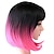 cheap Synthetic Trendy Wigs-Synthetic Wig Straight Straight Bob Wig Blonde Pink Ombre Fuxia New Purple F8-613# F12-613# F16-613# Synthetic Hair Women&#039;s Red Blue Blonde