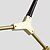 tanie Design sputnikowy-6-light 220 cm żyrandol w stylu mini metal szkło malowane wykończenia Nowoczesne współczesne 110-120v / 220-240v