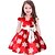 cheap Casual Dresses-Girls&#039; Short Sleeve Floral Christmas 3D Printed Graphic Dresses Casual Cotton Polyester Dress Kids