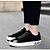 voordelige Herensneakers-Heren Schoenen Weefsel Lente Herfst Comfortabel Sneakers voor Causaal ulko- Wit Zwart Rood