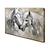 cheap Animal Paintings-Oil Painting Hand Painted Animals Animals Modern Rolled Canvas Rolled Without Frame