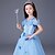 cheap Movie &amp; TV Theme Costumes-Princess Cinderella Fairytale Dress Cosplay Costume Party Costume Girls&#039; Movie Cosplay A-Line Slip Vacation Dress White Yellow Pink Dress Christmas Halloween Carnival Chiffon