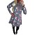 cheap Santa Suits &amp; Christmas Costumes-Snowman Dress Women&#039;s Christmas Festival / Holiday Polyster Red / Blue / Gray Women&#039;s Carnival Costumes Printing / Skirt / Skirt
