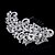 cheap Headpieces-Rhinestone / Alloy Hair Combs / Headwear with Floral 1pc Wedding / Special Occasion / Party / Evening Headpiece