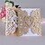 billige Bryllupsinvitationer-Dobbelt Port Foldning Bryllupsinvitationer Invitationskort Klassisk Stil / Hjerte Stil Perle-papir