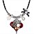 preiswerte Halsketten-Damen Kubikzirkonia Pendant Halskette Retro Aleación Rot Grau Modische Halsketten Schmuck 1 Für Alltag Arbeit