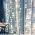 abordables Guirlandes Lumineuses LED-décoration de noël fenêtre rideau guirlande lumineuse 3x3m 300 led 8 modes d&#039;éclairage télécommande pour noël chambre à coucher maison fête de mariage décoration lampes de glaçons