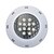 baratos Focos LED-jiawen 12 w ip68 à prova d &#039;água rgb led piscina subaquática luz remoto controlado ao ar livre iluminação ac 12 - 24 v