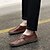 cheap Men&#039;s Slip-ons &amp; Loafers-Men&#039;s Novelty Shoes Leather / Cowhide Spring, Fall, Winter, Summer Loafers &amp; Slip-Ons Black / Light Brown / Dark Brown / Buckle / Split Joint