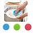 abordables Nettoyage de la cuisine-brosse de nettoyage en silicone souple lave-vaisselle couleur assortie