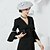 billige Coiffer-Silke / Kipervev Kentucky Derby-hatt / Hatter med 1 Bryllup / Fest / aften / Te Fest Hodeplagg