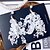 tanie Modne kolczyki-Damskie Kolczyki drop Długie damska Frędzel Gotyckie Koreański Moda Kolczyki Biżuteria Biały / Czarny Na Impreza Codzienny