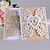 cheap Wedding Invitations-Double Gate-Fold Wedding Invitations Invitation Cards Classic Style / Heart Pearl Paper