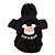 voordelige Hondenkleding-Hond Hoodies Cartoon Houd Warm Winter Hondenkleding Zwart Roos Kostuum Fleece XS S M L