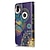 cheap iPhone Cases-Case For Apple iPhone X / iPhone 8 Plus / iPhone 8 Wallet / with Stand / Flip Full Body Cases Animal / Owl Hard PU Leather