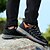 abordables Zapatillas deportivas de hombre-Hombre Zapatos de gamuza Zapatos Confort Primavera Al aire libre Zapatillas de Atletismo Senderismo Ante Gris oscuro / Negro / Azul Oscuro