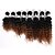 tanie Pasma z ludzkich włosów-Sploty włosów Włosy brazylijskie Kręcone Deep Wave Jerry Curl Ludzkich włosów rozszerzeniach Włosy virgin Ombre Cień