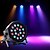 cheap Stage Lights-U&#039;King Disco Lights Party Light LED Stage Light / Spot Light / LED Par Lights DMX 512 / Master-Slave / Sound-Activated Party / Stage / Wedding Professional Red Blue Green for Dance Party Wedding DJ