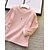 cheap Tees &amp; Blouses-Toddler Girls&#039; Cartoon Long Sleeve Regular Blouse Blushing Pink / Cute