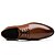abordables Zapatos Oxford de hombre-Hombre Oxfords Zapatos Confort Zapatos de conducción Negocios Fiesta y Noche Oficina y carrera Tela Negro Marrón Primavera Verano