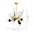 tanie Design sputnikowy-5-light 90 cm mini wisiorek w stylu światła metal szkło malowane wykończenia Nowoczesne współczesne 110-120v / 220-240v