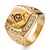 cheap Rings-Men&#039;s Band Ring European Ring Jewelry Gold For Daily School 7 / 8 / 9 / 10 / 11