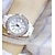 levne Quartz hodinky-dámské quartz hodinky luxusní elegantní diamantové náramkové hodinky s náramkem vodotěsný keramický pásek kamínky dámské quartz hodinky