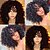 cheap Human Hair Wigs-Human Hair Glueless Full Lace Full Lace Wig Bob Layered Haircut With Bangs style Brazilian Hair Kinky Curly Wig 130% Density with Baby Hair Dark Roots Natural Hairline 100% Virgin Unprocessed Women&#039;s