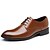 baratos Sapatos Oxford para Homem-Men&#039;s Oxfords Comfort Shoes Driving Shoes Business Party &amp; Evening Office &amp; Career Canvas Black Brown Spring Summer