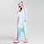cheap Kigurumi Pajamas-Adults&#039; Kigurumi Pajamas Unicorn Flying Horse Embroidered Onesie Pajamas Flannel Fabric Cosplay For Men and Women Christmas Animal Sleepwear Cartoon Festival / Holiday Costumes