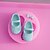 voordelige Bakgerei-3d schattige baby schoenen boog diy siliconen cakevorm kauwgom plakken chocolade fimo snoep