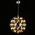 cheap Island Lights-1-Light 45(18&quot;) LED Pendant Light Metal Acrylic Electroplated Modern Contemporary 90-240V