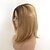 Χαμηλού Κόστους Συνθετικές Trendy Περούκες-Συνθετικές Περούκες Κυματιστό Κατσαρά Ίσια Κατσαρά Ίσια Ασύμμετρο κούρεμα Περούκα Ξανθό Κοντό Μεσαίο Medium Blonde Συνθετικά μαλλιά Γυναικεία Μαλλιά με ανταύγειες Φυσική γραμμή των μαλλιών Στη μέση
