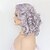 cheap Synthetic Lace Wigs-Synthetic Lace Front Wig Curly Kinky Curly Kinky Curly Curly Pixie Cut Lace Front Wig Short Medium Length Purple Synthetic Hair Women&#039;s Purple / Doll Wig