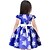 cheap Casual Dresses-Girls&#039; Short Sleeve Floral Christmas 3D Printed Graphic Dresses Casual Cotton Polyester Dress Kids