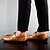 abordables Náuticos de hombre-Hombre Zapatos Otoño Confort Calzado de Barco para Casual Negro Azul Marrón Claro