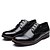 baratos Sapatos Oxford para Homem-Homens Oxfords Sapatos formais Festas &amp; Noite Microfibra Preto Marron Primavera Verão