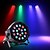 cheap Stage Lights-U&#039;King Disco Lights Party Light LED Stage Light / Spot Light / LED Par Lights DMX 512 / Master-Slave / Sound-Activated Party / Stage / Wedding Professional Red Blue Green for Dance Party Wedding DJ