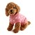 povoljno Odjeća za psa i dodaci-štene pas mačka pleteni džemper vintage karirani džemper ružičasto ljubavno srce diše heklanje pleteni džemper džemper majica džemper za male kućne ljubimce štene mače zec zima držati na toplom