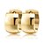 cheap Earrings-Women&#039;s Hoop Earrings - Stainless Steel Gold, Silver, Rose Gold