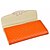abordables Monederos-Mujer Lazo(s) Cuero Patentado / Cuero Billeteras Geométrico Naranja